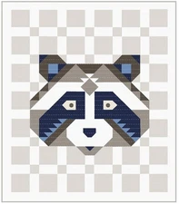 Bella Solids Racoon Kit KIT9900BR by Moda Fabrics - 38" x 44" quilt top