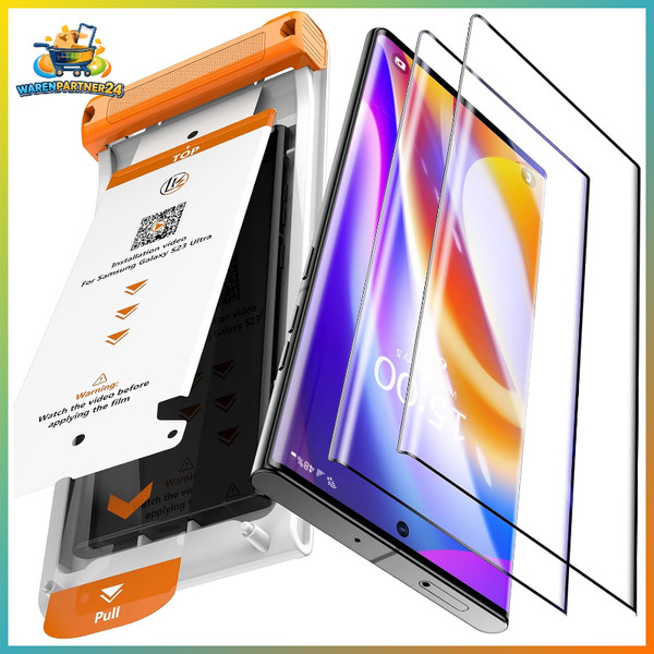 Schutzfolie 2 StüCk FüR Samsung Galaxy S23 Ultra Nano-Keramik Blasenfrei-image