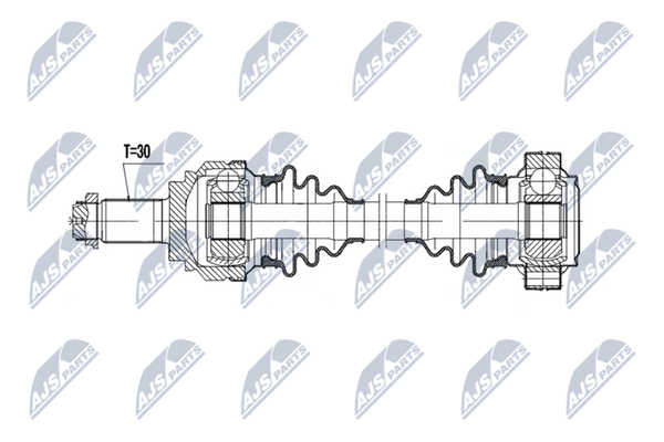 Nty Antriebswelle NPW-BM-212 FüR Bmw-image