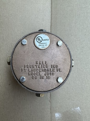 #ad Submersible bronze Junction Box 530 M Model JB1S $200.00