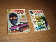 lotto diabolik pocket n2 -n4 ed.  horror pochet