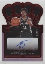 2021-22 Panini Crown Royale Rookie Red 6/49 Joshua Primo #RC-JPM Auto 12hh