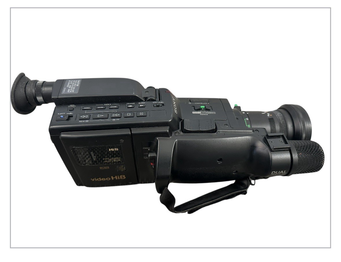 Vintage Professional Video Camera Sony CCD-V900E Japan 1989 Rare