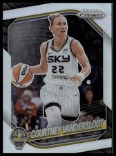 2025 Panini Prizm WNBA #124 Courtney Vandersloot Silver Prizms