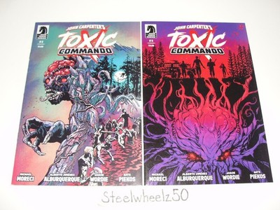 John Carpenter's Toxic Commando Rise Of The Sludge God #2 & 3 Comic Lot 2024 1st