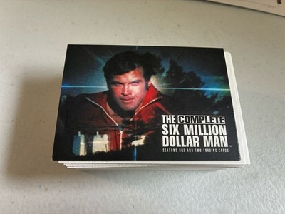 2004 RITTENHOUSE COMPLETE SIX MILLION DOLLAR MAN SEASONS 1 and 2 72-CARD SET