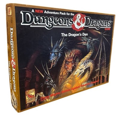 DUNGEONS & DRAGONS (D&D) : THE DRAGON´S DEN -  RPG - TSR - EN #1073