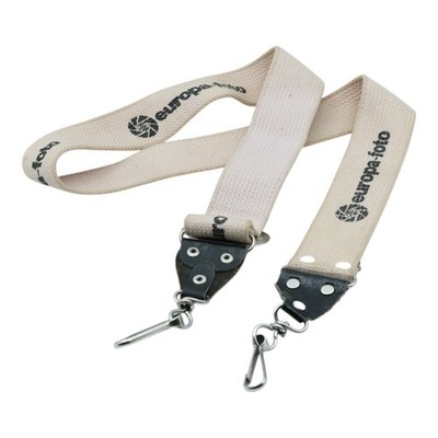 europa-foto Kameragurt carrying strap in weiß schwarz white black universal