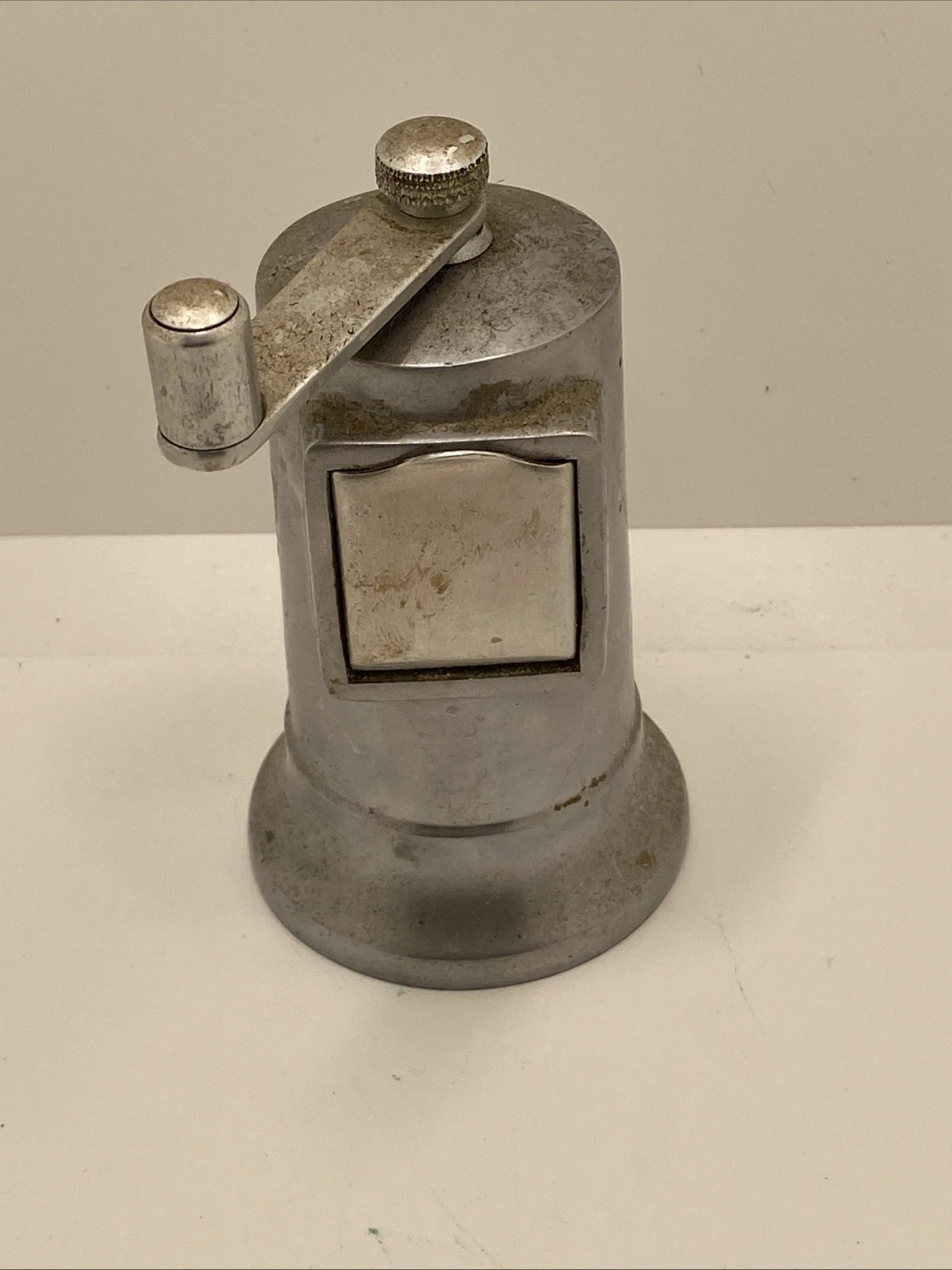 Vintage Perfex 4” Pepper Mill Grinder Made In France Aluminum Adjustable Crank