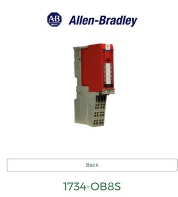Neu Allen-Bradley 1734-OB8S Digitaler Ausgang Sicherheitsmodul Ser B