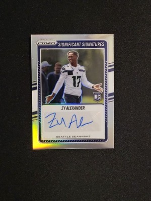 2025 Panini Prizm Zy Alexander (RC) #SSI-ZYA Significant