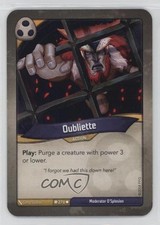 2018 KeyForge: Call of the Archons Oubliette #278