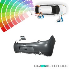 Lackiert Stoßstange hinten passt für Citroën DS3 ab 2009-2016 mit Kappe