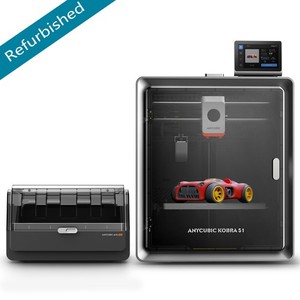 【Refurbished 90%】ANYCUBIC Kobra S1 Combo FDM 3D Printer CoreXY Multi-color Print