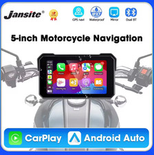 Navigatore GPS Moto 5" Wireless CarPlay Android Auto – Impermeabile IPX7 Bluetoo