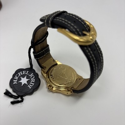 Michel Jordi Spirit of The West Longhorn Watch Silver-gold