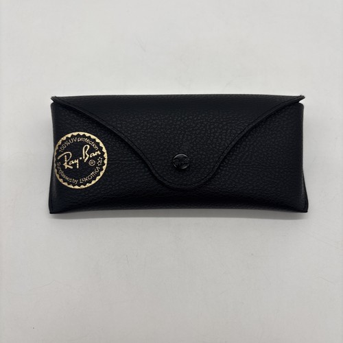 Ray-Ban Black Leather Pouch Universal Soft Sunglasses Case Used Minimal Wear