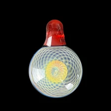 Fumechello Glass Pendant - American Made Glass Art