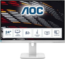 AOC 24P1/GR - 60,5 cm (23,8") 1920 x 1080 Full HD -IPS - Altoparlante - DP, HDMI