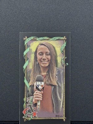 2023 Topps Allen & Ginter #235 Mandy Bell Mini Black Border