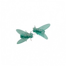 Boucles D'oreilles Mouche Ailes Translucides Puces D'oreilles Réaliste