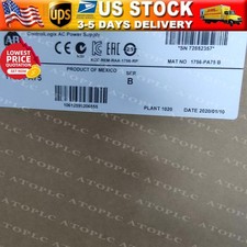 New Factory Sealed Allen-Bradley 1756-PA75 ControlLogix AC Power Supply 1756PA75