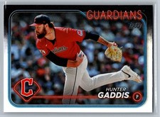2024 Topps Update #US211 Hunter Gaddis Rainbow Foil