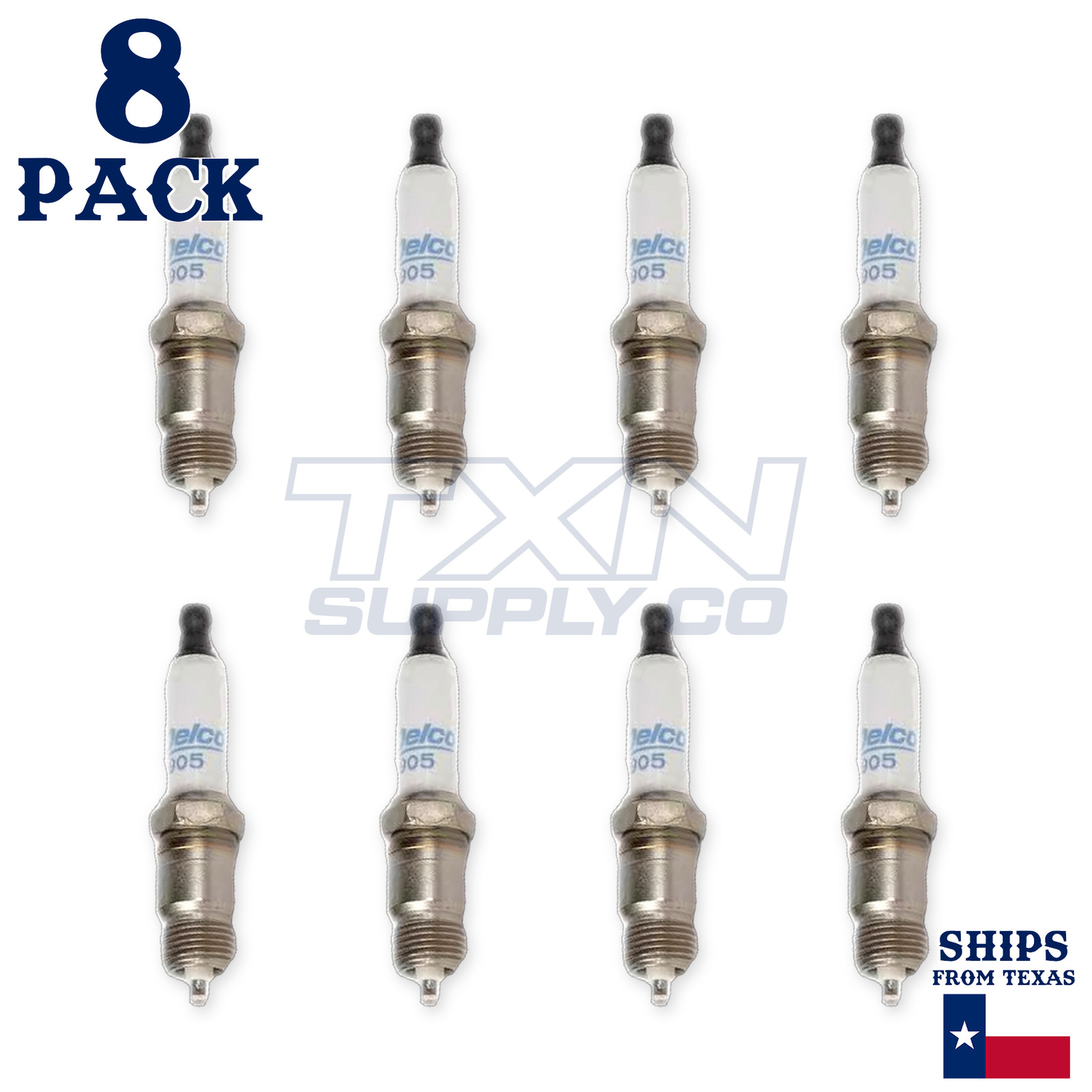 1990-1991 GMC C5000 Topkick 6.0L ACDelco Double Platinum Spark Plugs - 8 Pack