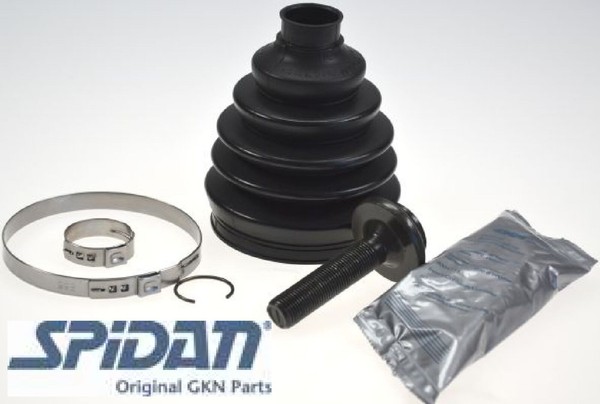 Spidan 24686 Faltenbalgsatz FüR Antriebswelle Achsmanschette Set Satz FüR Audi-image