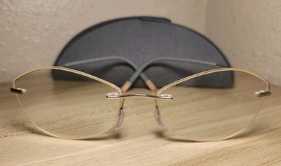 Silhouette Glasses Frame 5518 Gray/Silver/Pink - Read