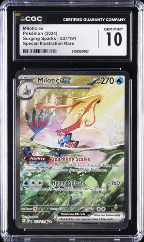 Milotic ex graded CGC 10 for sale on eBay