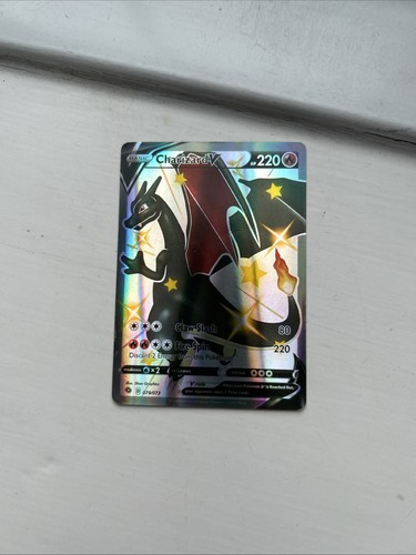 Pokémon TCG Charizard v Champions Path Full Art Secret Rare Card 079/073