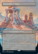 MTG English Borderless Urza's Power Plant NM Normal Double Masters