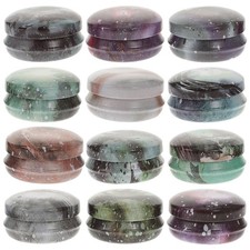 12Pcs Vintage Candle Tins Round Containers for Candle Making Arts Crafts