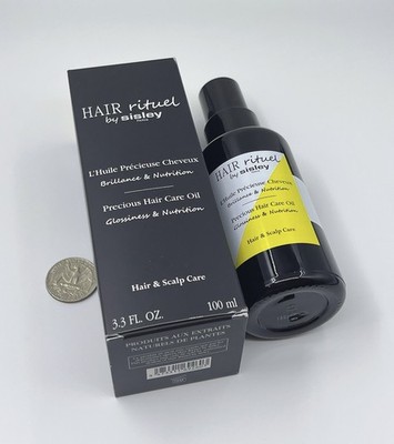 Hair Rituel By Sisley Precious Hair Care Oil 3.3oz / 100ml NIB