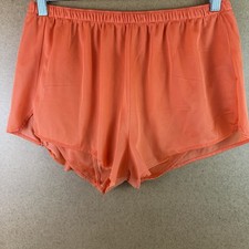 VTG 70s 80s Faded Nike Sportswear Running Track Shorts Swim Trunks Orange M USA