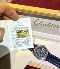 Herren Armbanduhr Glashütte Original, Navigator, Fliegeruhr, NEU,Historie: Nr: 1