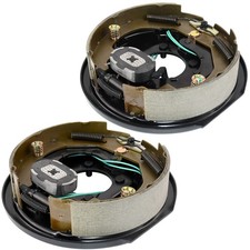 Pair Dexter 10 X 2-14 Electric Trailer Brake Assembly Left Right 3500lb Pair Dexter 10 X 2-14 Electric Trailer Brake Assembly Left Right 3500lb