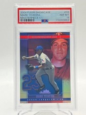 2004 FLEER SHOWCASE MARK TEIXEIRA #33 MASTERPIECE #D 1/1 HOLY GRAIL PSA RANGERS