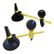 Efficient Glass Cutter with Adjustable Suction Cup for Easy Cutting