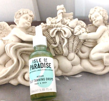 ISLE OF PARADISE SELF TANNING DROPS FOR FACE BODY-MEDIUM - BRAND NEW- 1.69 FL.OZ