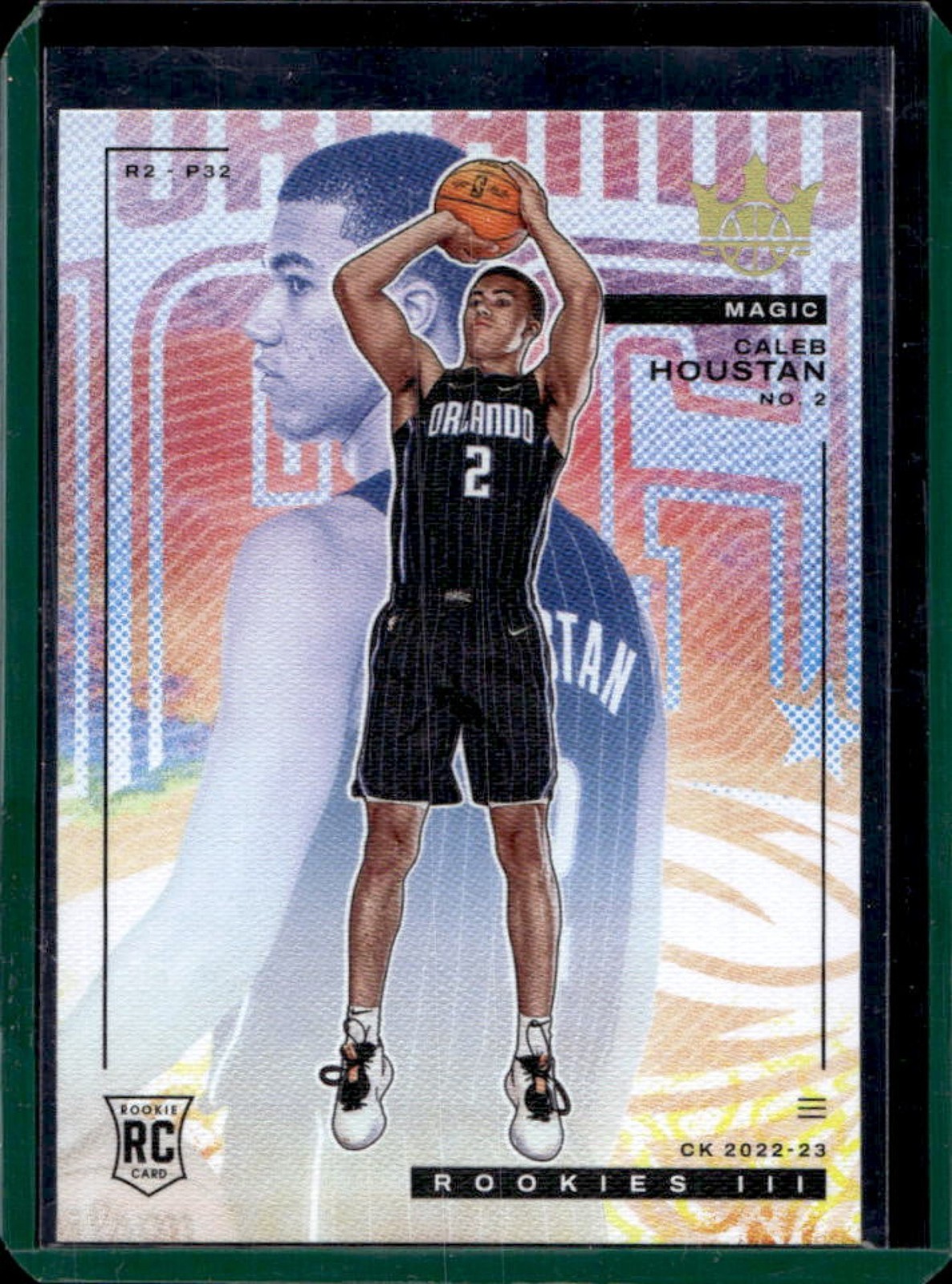2022-23 Panini Court Kings Caleb Houstan RC Rookie Tier Three #157 Magic