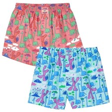Lousy Livin Boxershorts Dinos 100% Coton Bio Sous-Vêtement Fantaisie