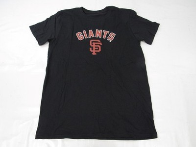 New San Francisco Giants #5 Mike Yastrzemski Mens Size M Black Shirt