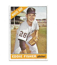 1966 Topps #85 Eddie Fisher, Chicago White Sox