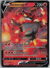 Pokémon TCG Incineroar V 008/073 Full Art Champion's Path English Near Mint