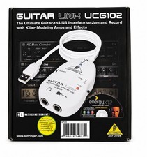Behringer Guitar Link UCG102 Guitar to USB In...