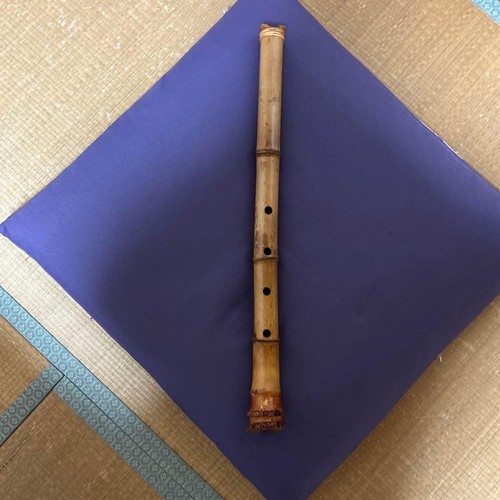Doushu Shakuhachi Bamboo Flute Traditional Japanese Instrument Vintage