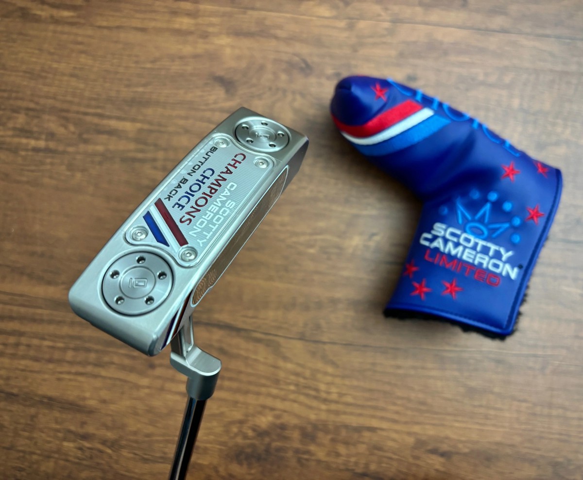 NEW* Titleist Scotty Cameron Champions Choice Button Back