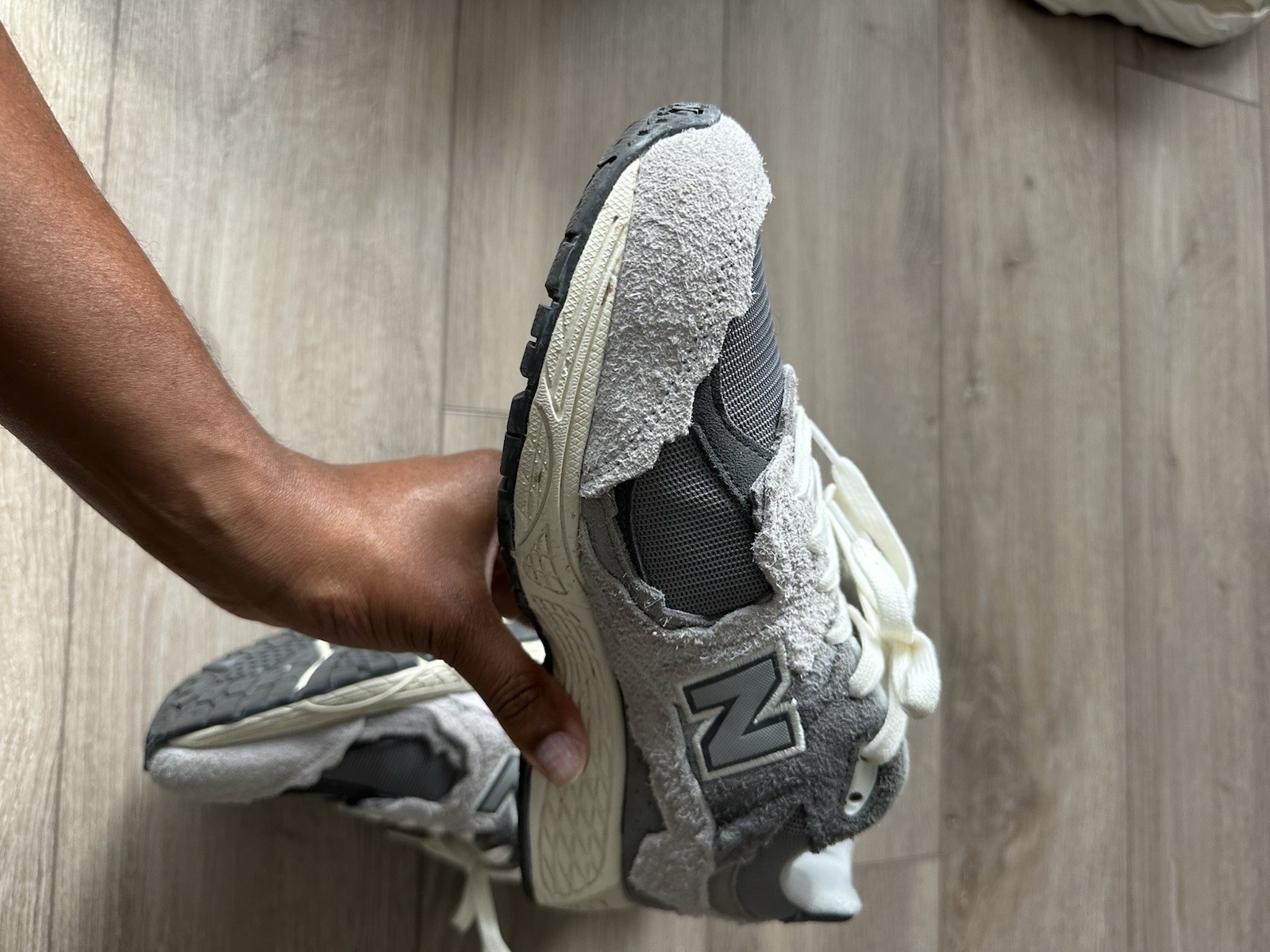 New Balance 2002R Protection Pack - Rain Cloud Sz 10.5 Worn Lightly image 10